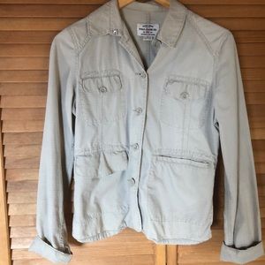 POLO JEANS CO. Sz S BEIGE JACKET